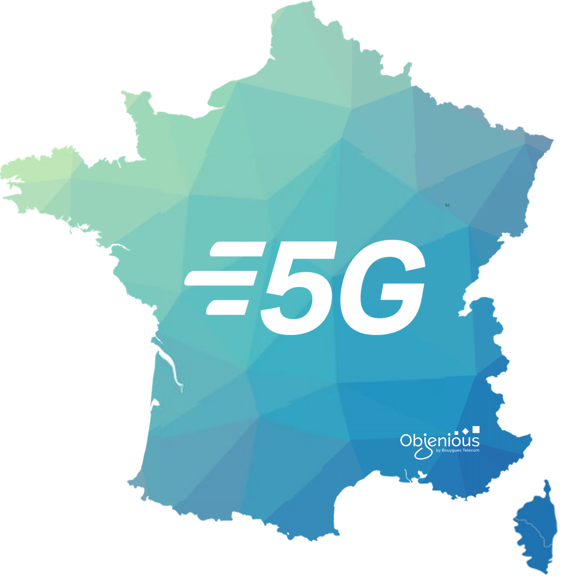  carte fr réseaux 5G  